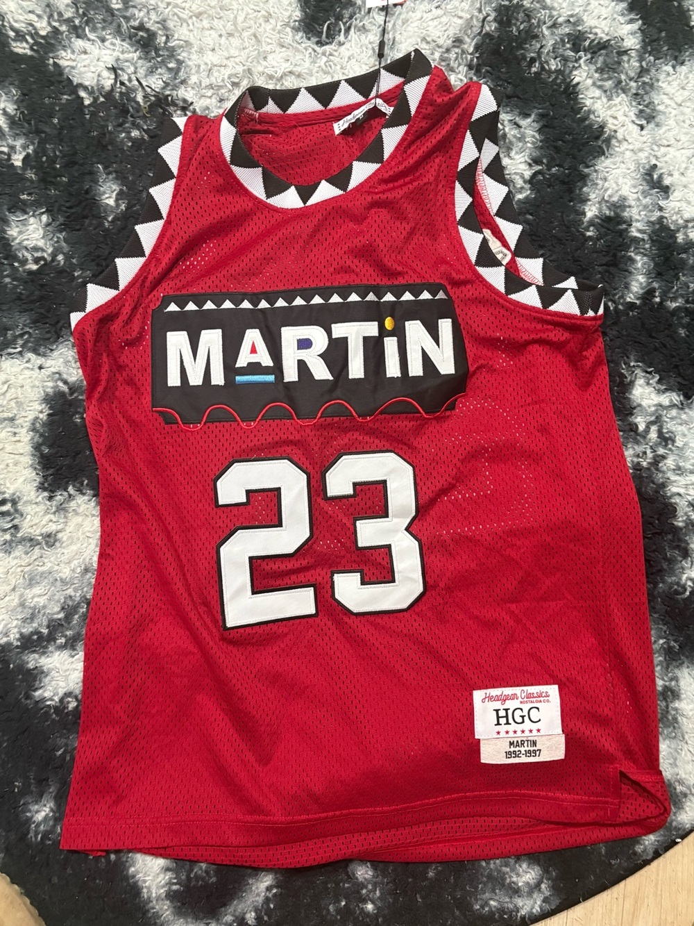 Red Kids Basketball Jersey - Number 23